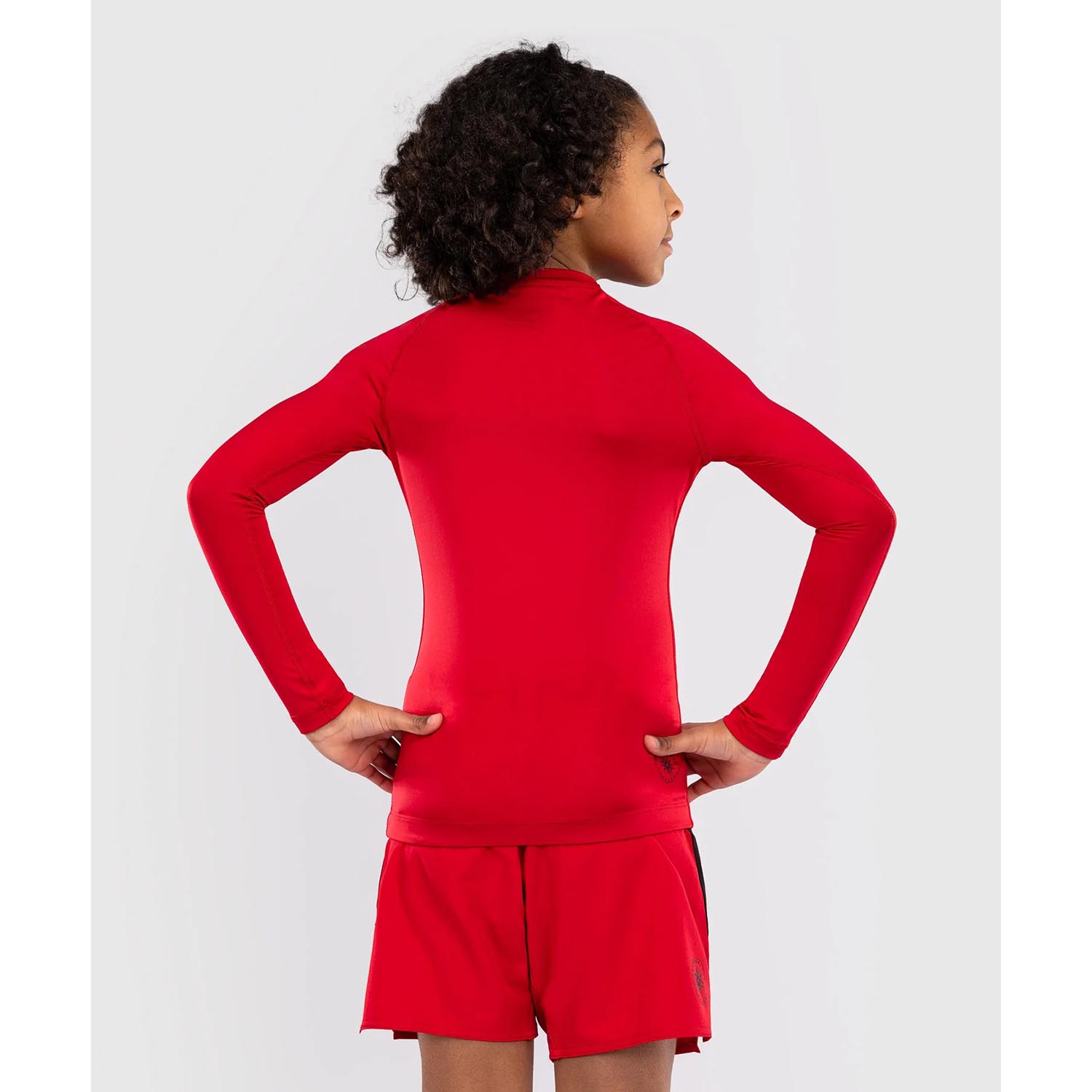 VENUM Rashguard, L/S, Kids, Contender, red, 14 J