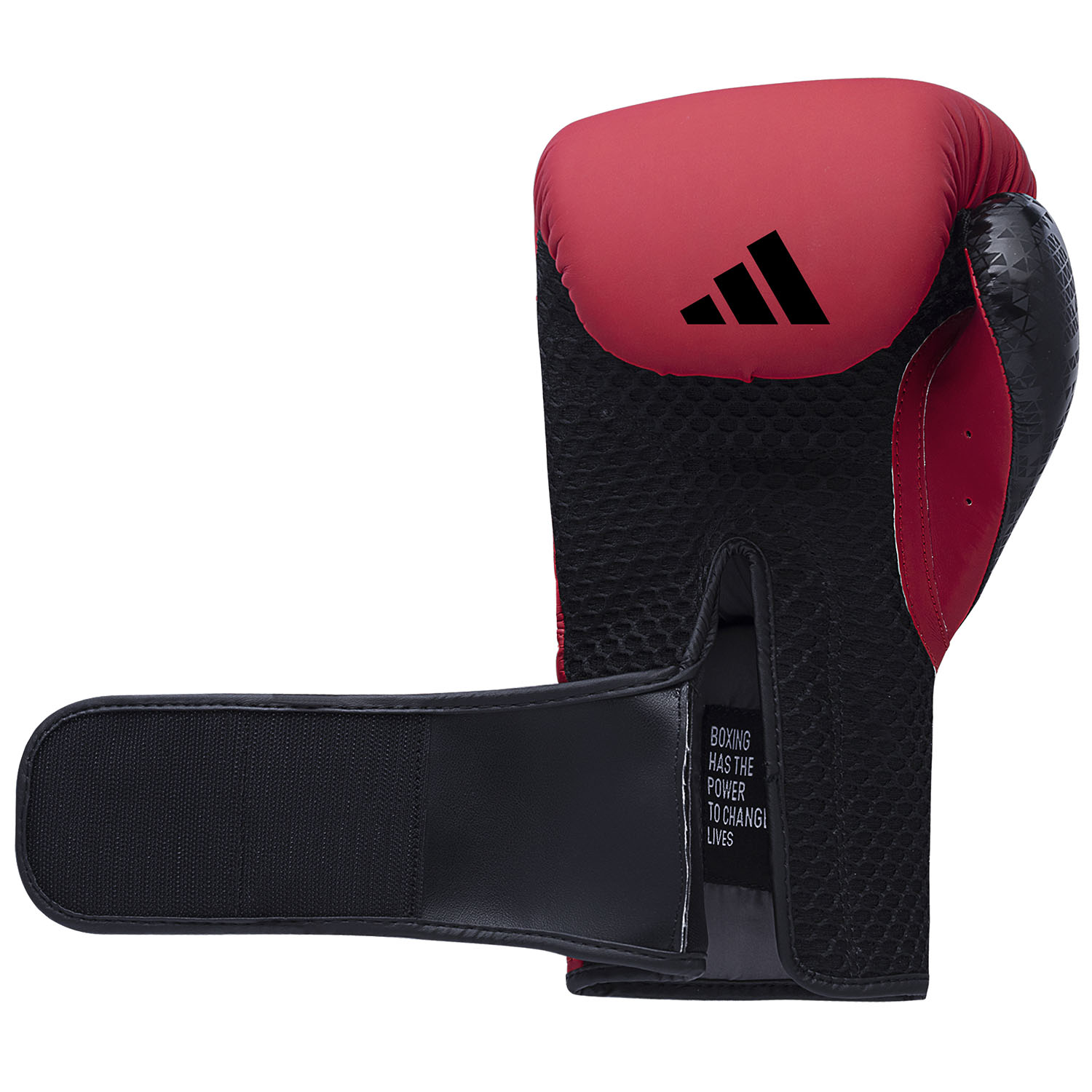 adidas Boxhandschuhe, Combat 50, rot-schwarz, 14 Oz