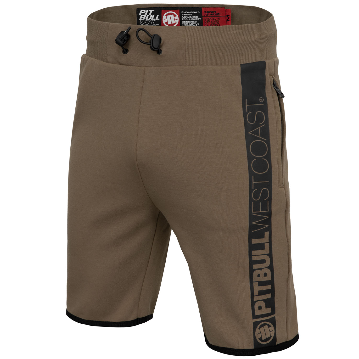 Pit Bull West Coast Shorts, Saturn, braun, L