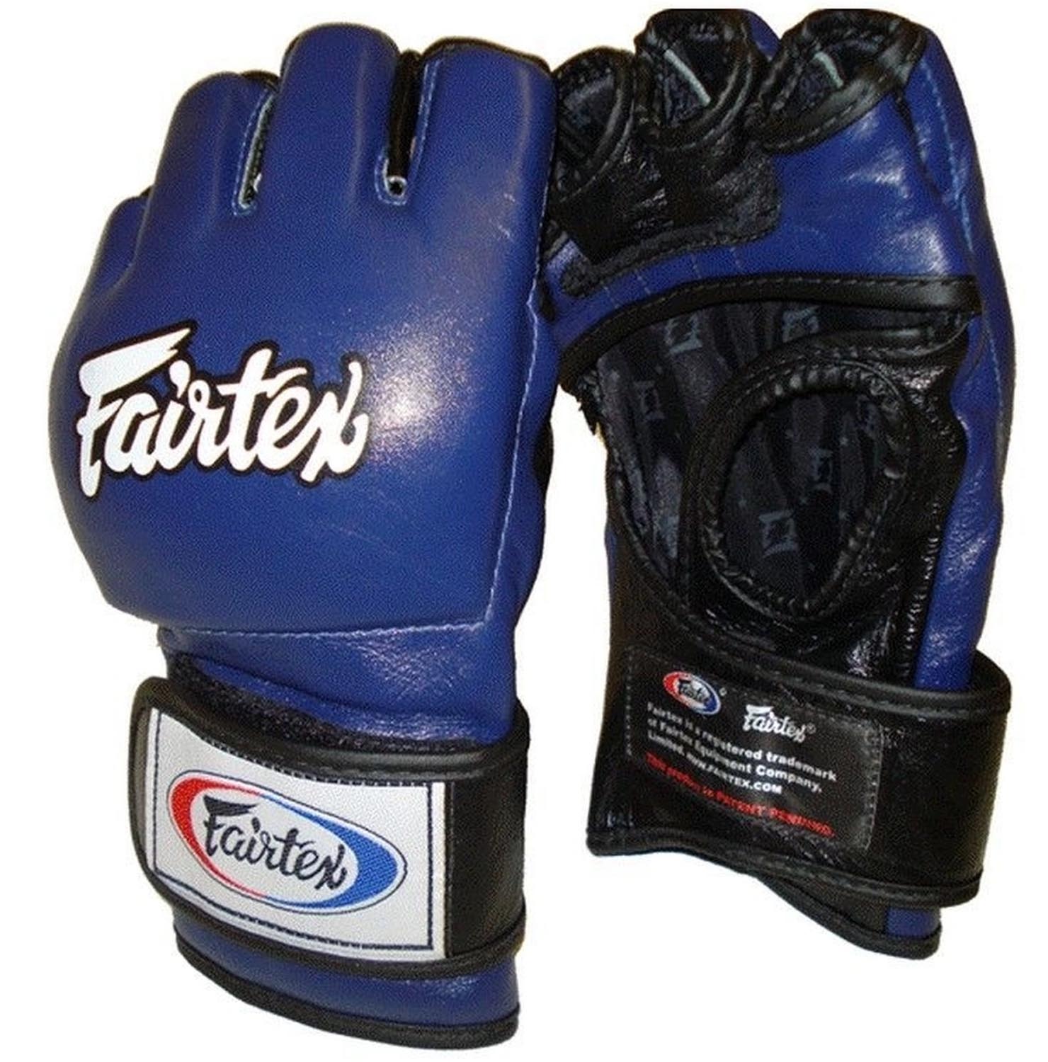 Fairtex MMA Handschuhe, FGV12, blau, M