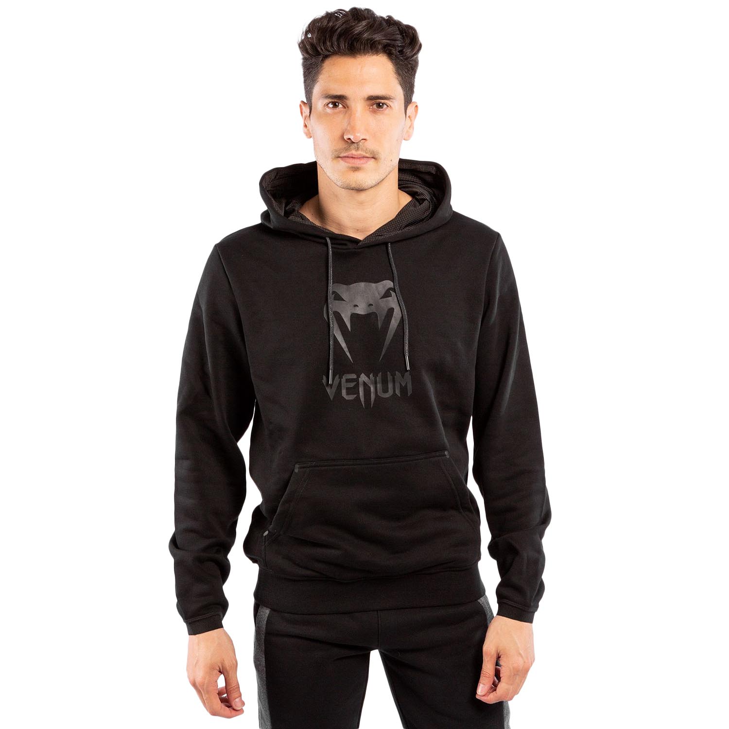 VENUM Hoody, Classic, schwarz-schwarz, S