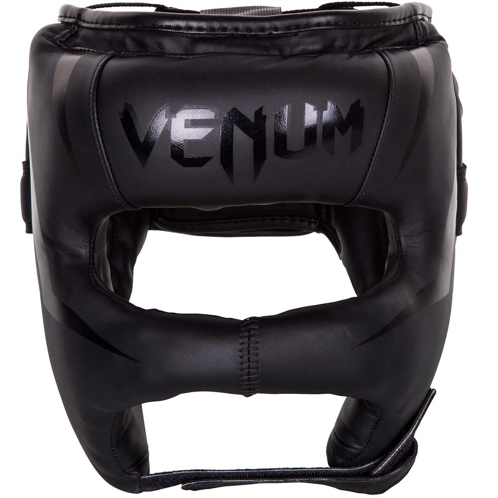 VENUM Headguard, Iron, Elite, black-matt