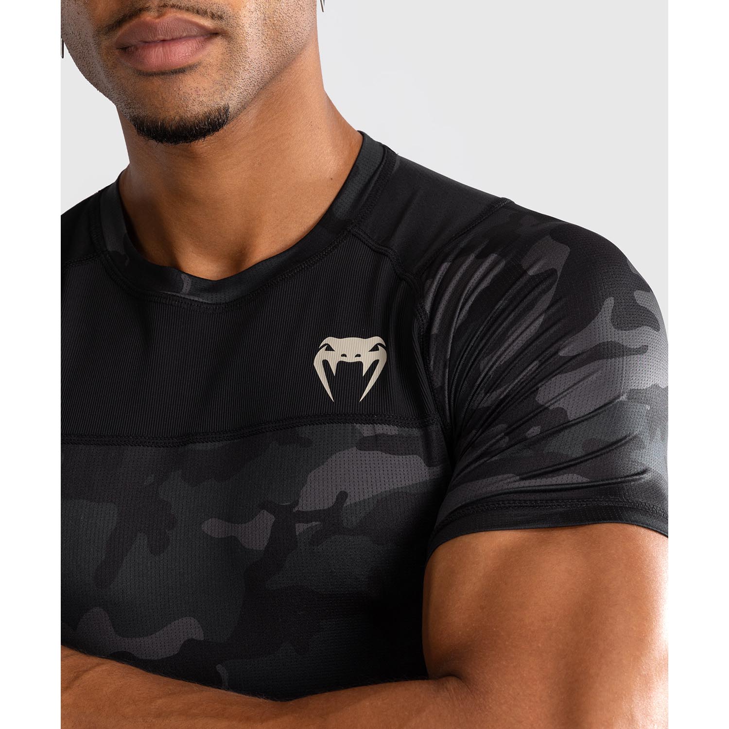 VENUM Rashguard, S/S, G-Fit Air, urban-camo, S