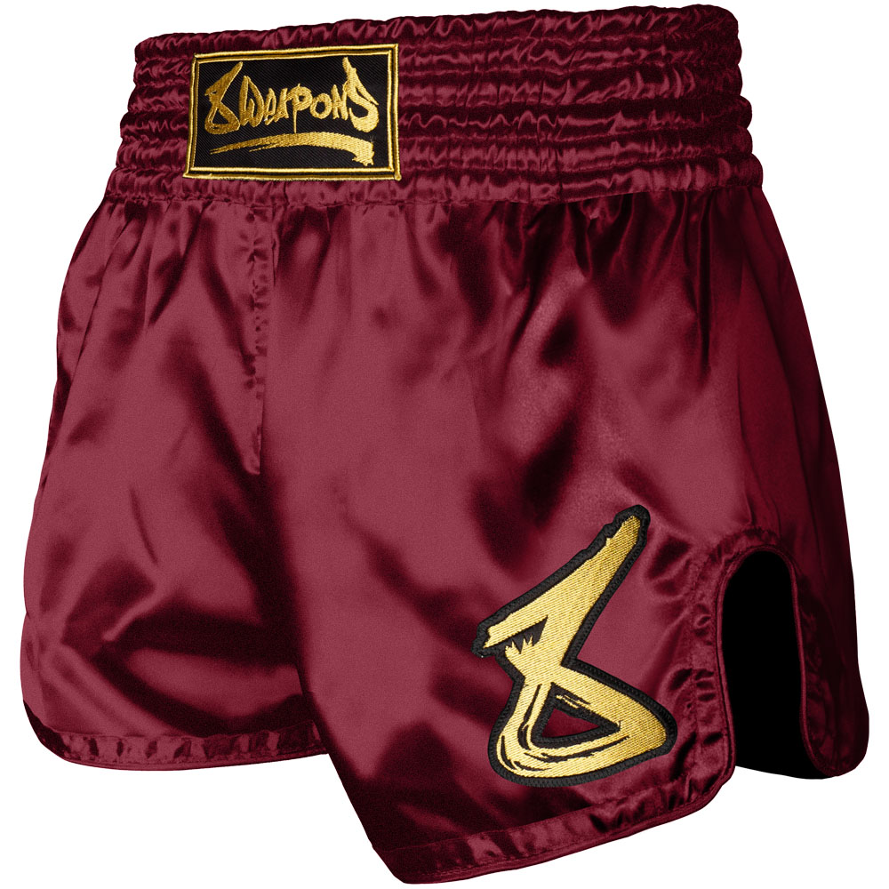 8 WEAPONS Strike Shorts, weinrot, XXL