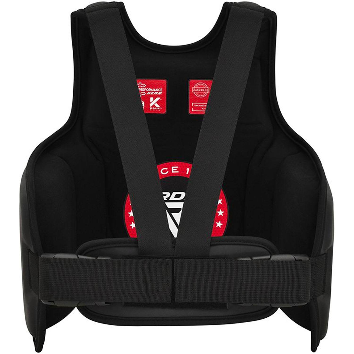 RDX Body Armor, Kara Series F6, black-red, S/M