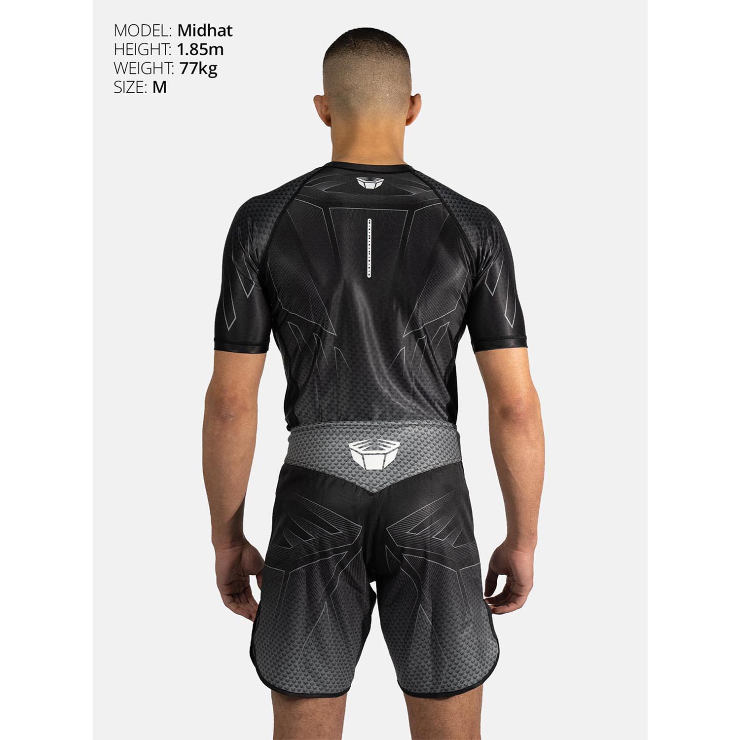RINGLIFE Rashguard S/S - Octaring 2.0 black-grey S