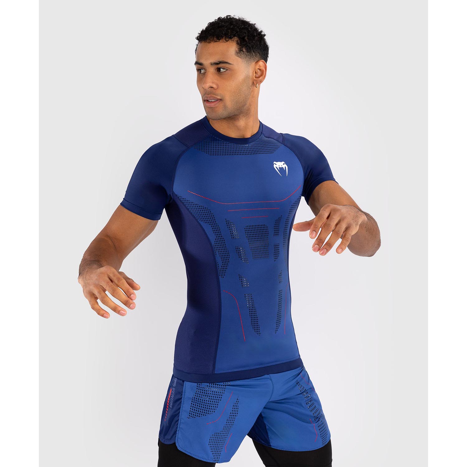 VENUM Rashguard, S/S, Technical 3.0, dark blue, M