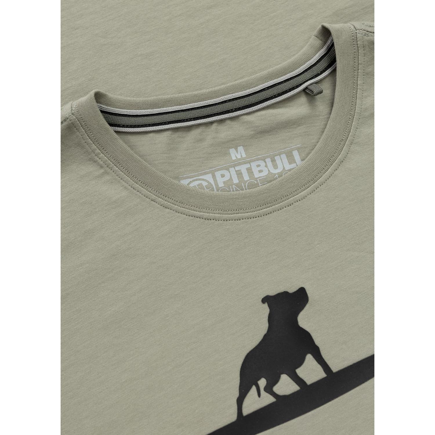 Pit Bull West Coast, T-Shirt, Surfing Dog, grey, XXXL