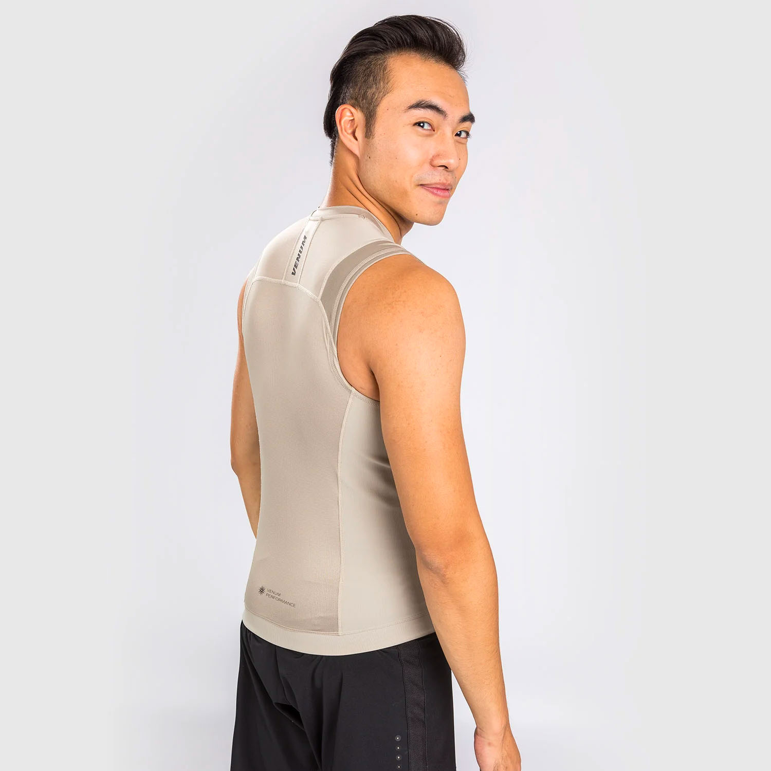 VENUM Rashguard Sleeveless, G-Fit Air, sand, M