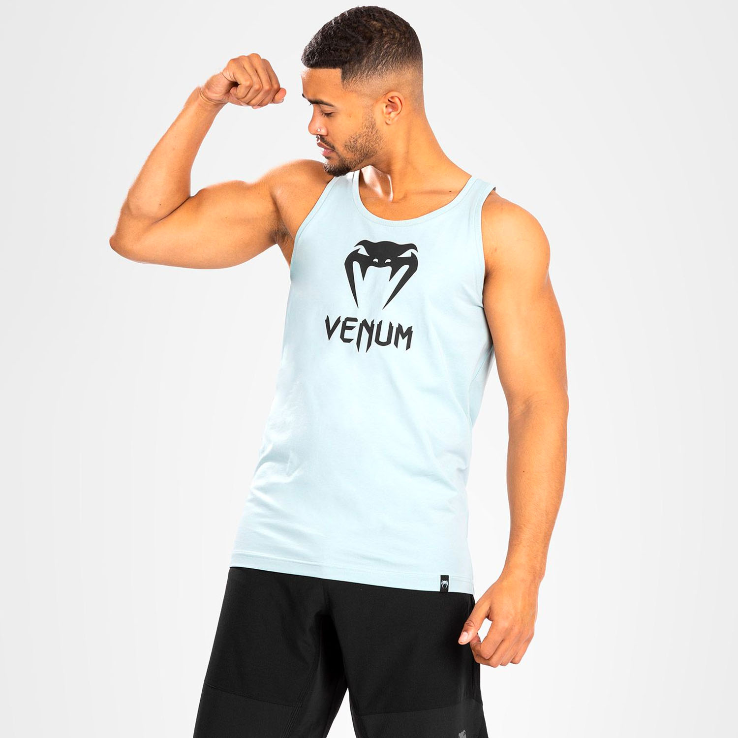 VENUM Tank Top, Classic, hellblau-schwarz, XL