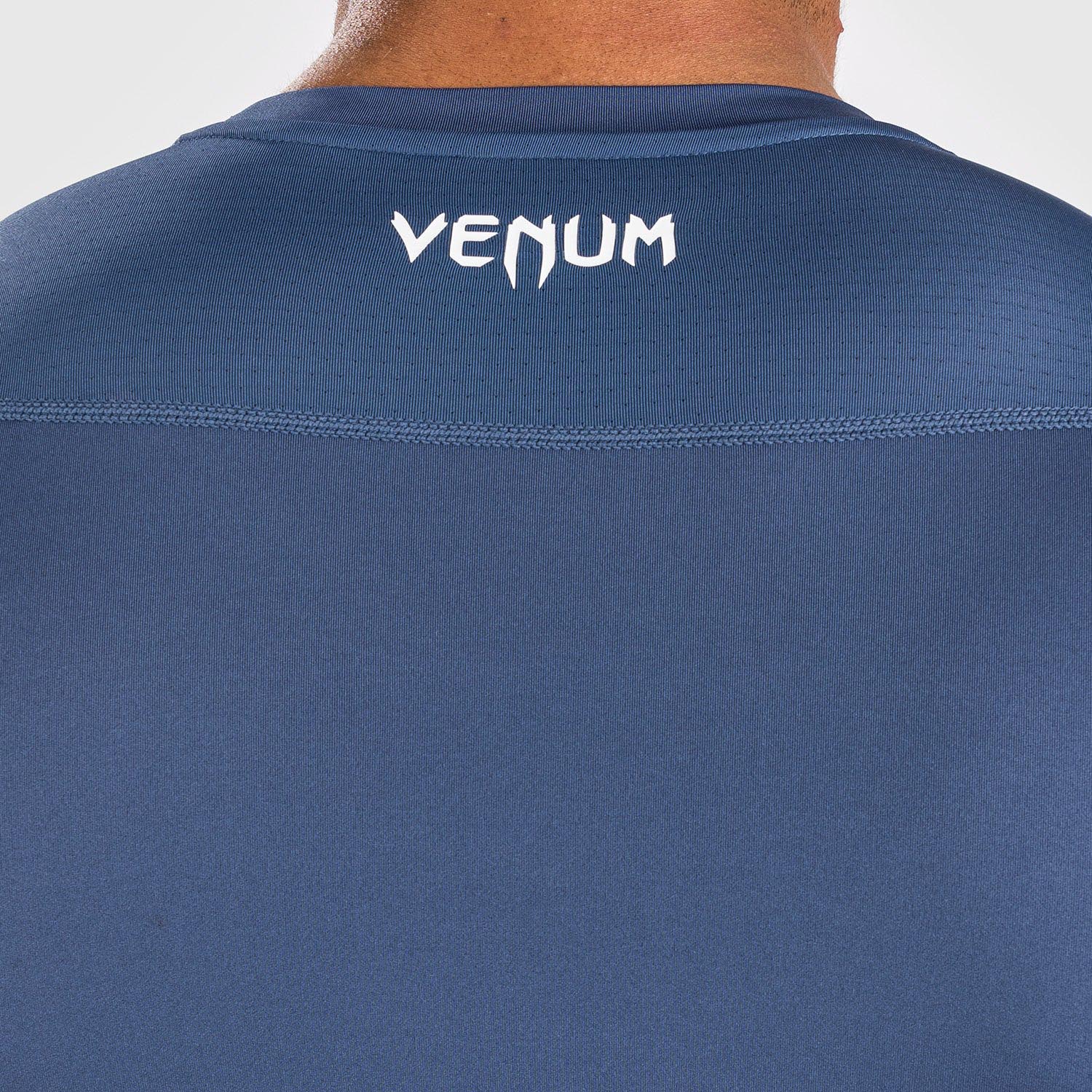 VENUM Rashguard, S/S, Attack, navy-blau, XL