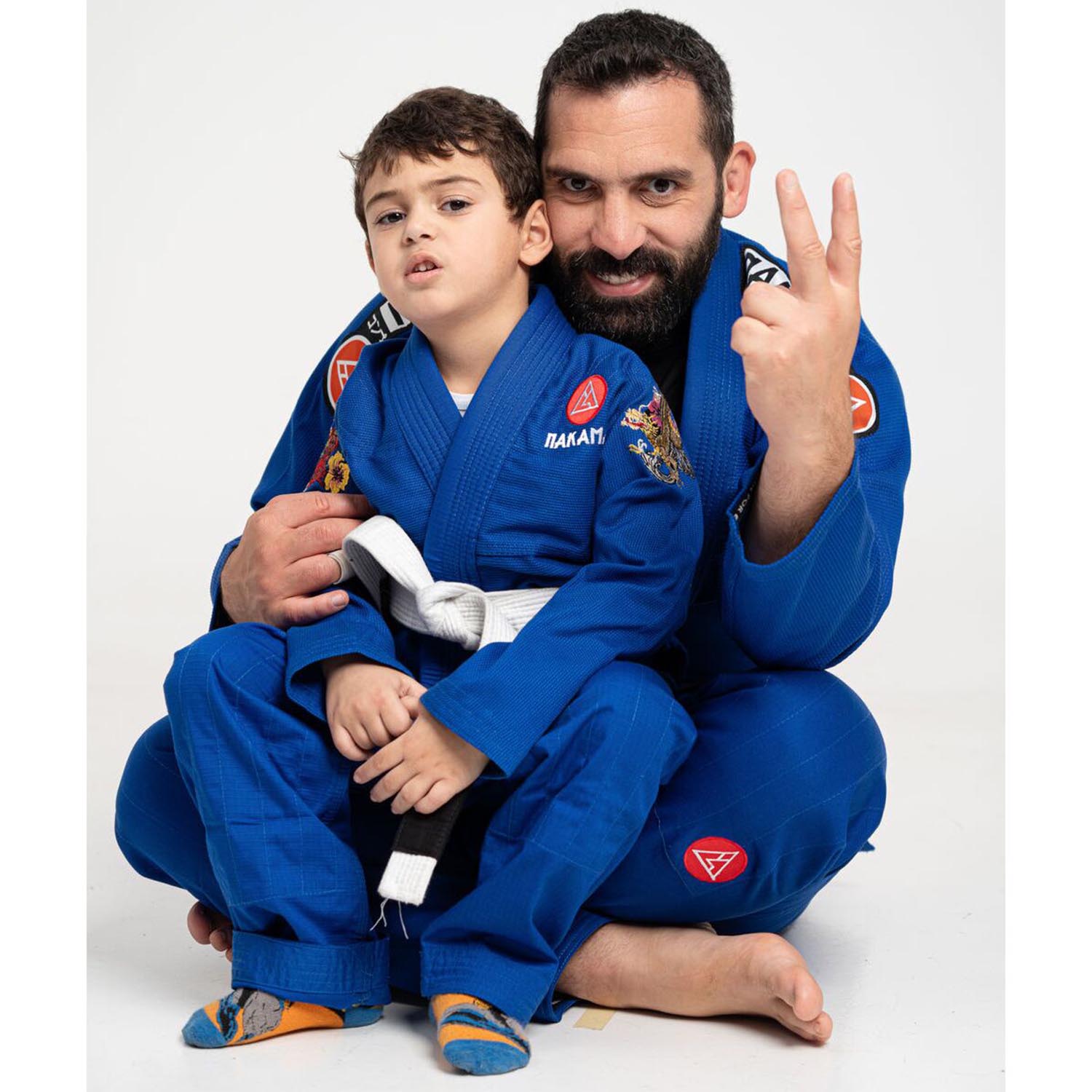 Nakama BJJ GI, Konpu, blau, A1 L