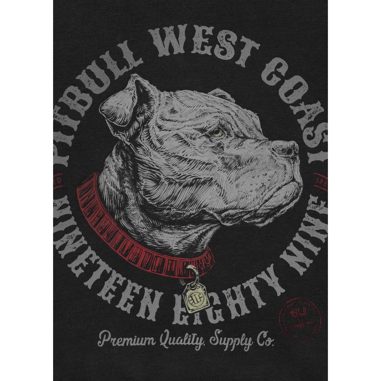 Pit Bull West Coast Hoody, Strength And Respect, grey, XXXL