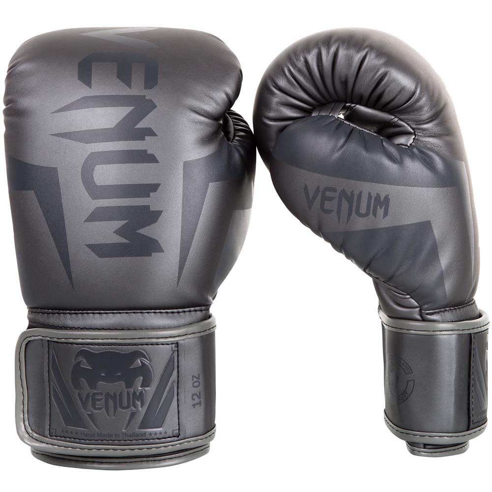 VENUM Boxhandschuhe, Elite, grau-grau, 12 Oz