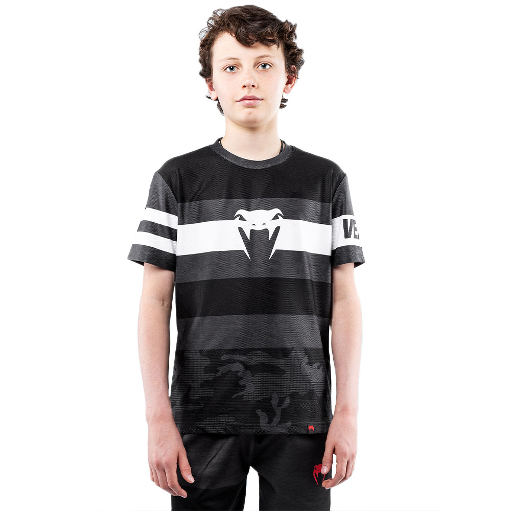 VENUM T-Shirt, Dry Tech, Kids, Bandit, black-grey, 14 Y