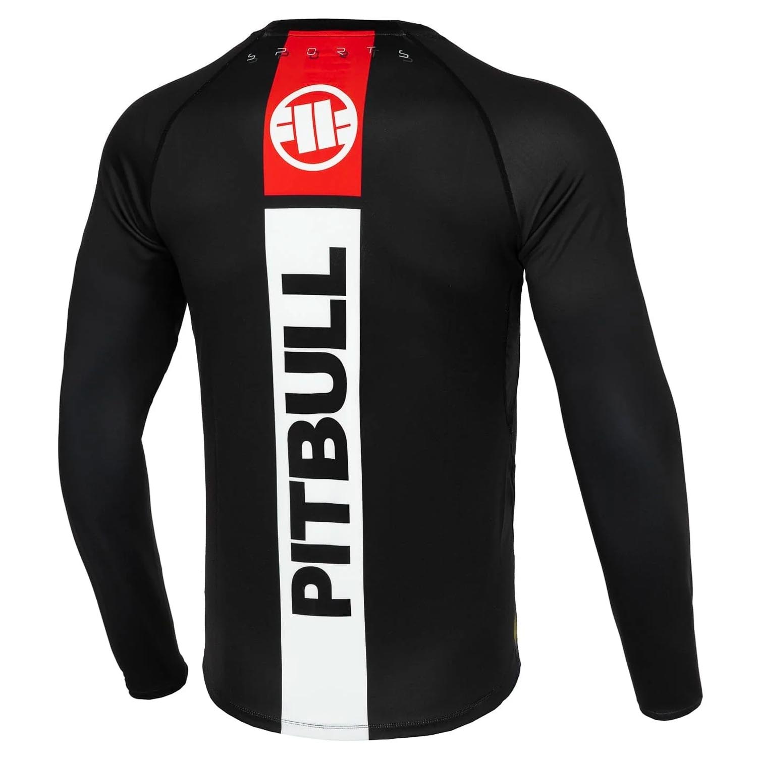 Pit Bull West Coast Rashguard, L/S, Hilltop Sports, black, M
