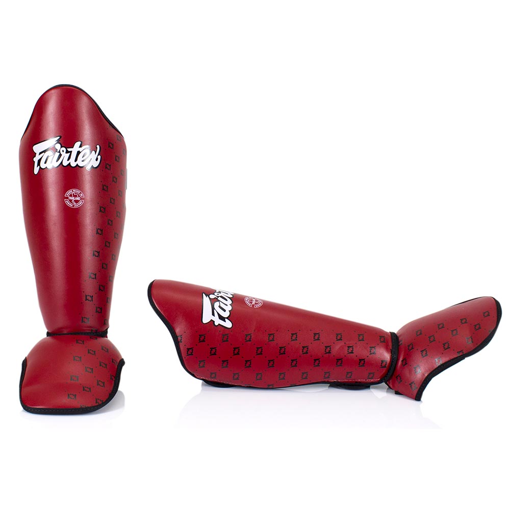 Fairtex Shin Guards, SP5, red, S