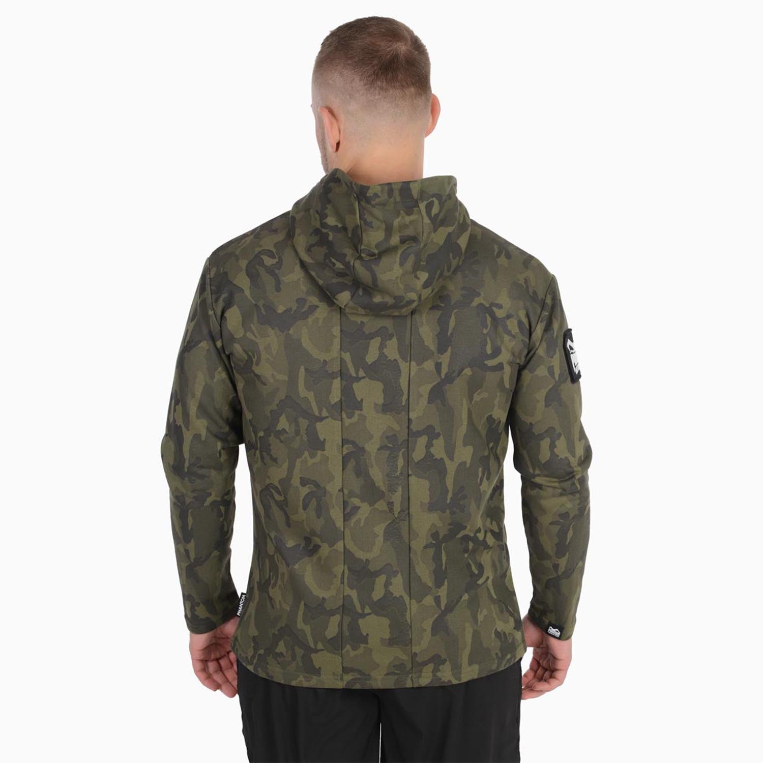 Phantom Athletics Hoody, Radar, camo-olive, S