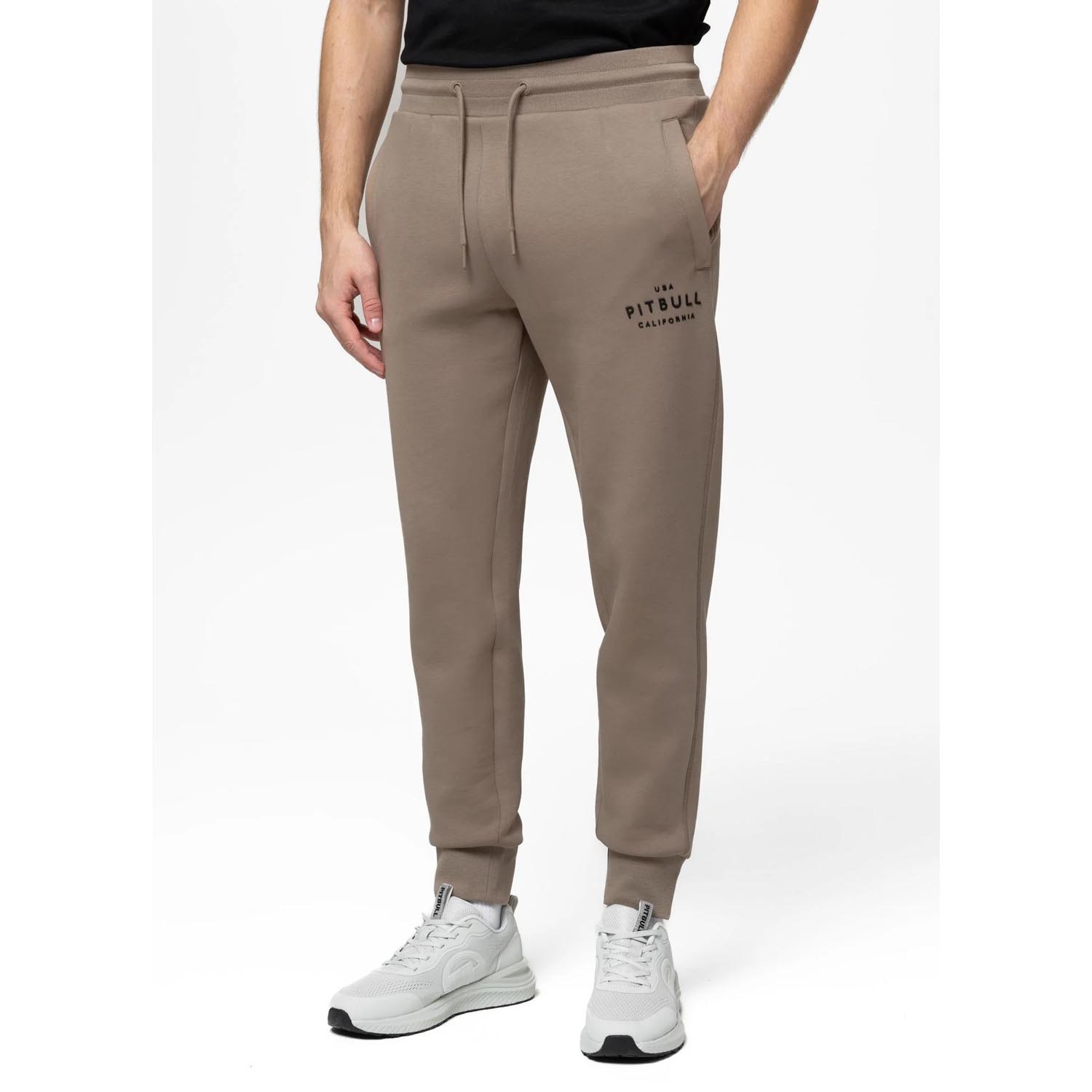 Pit Bull West Coast Trackpants, Sampson, sand, XXXL