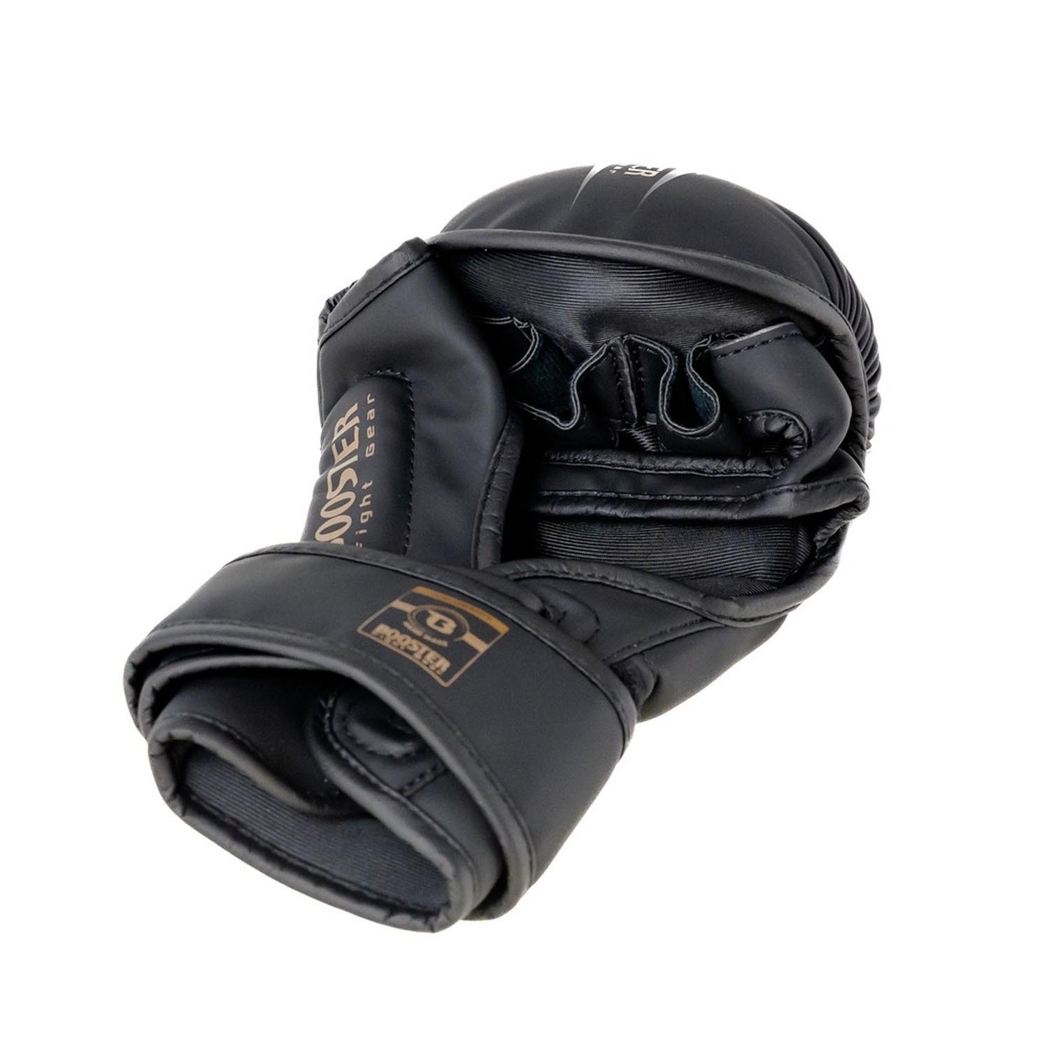 Booster MMA Sparring Gloves, Bangkok Series 1, black-gold, L