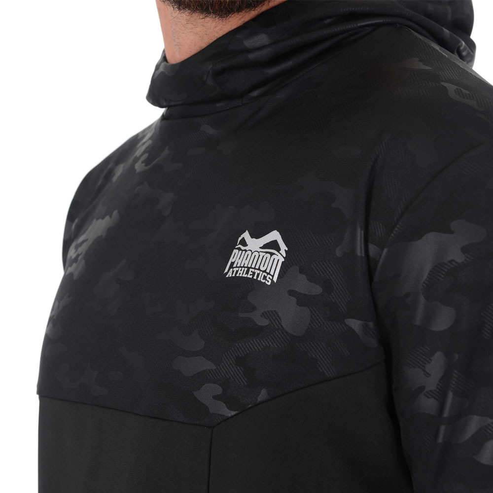 Phantom Athletics Hoody, Shadow, black-camo, XL