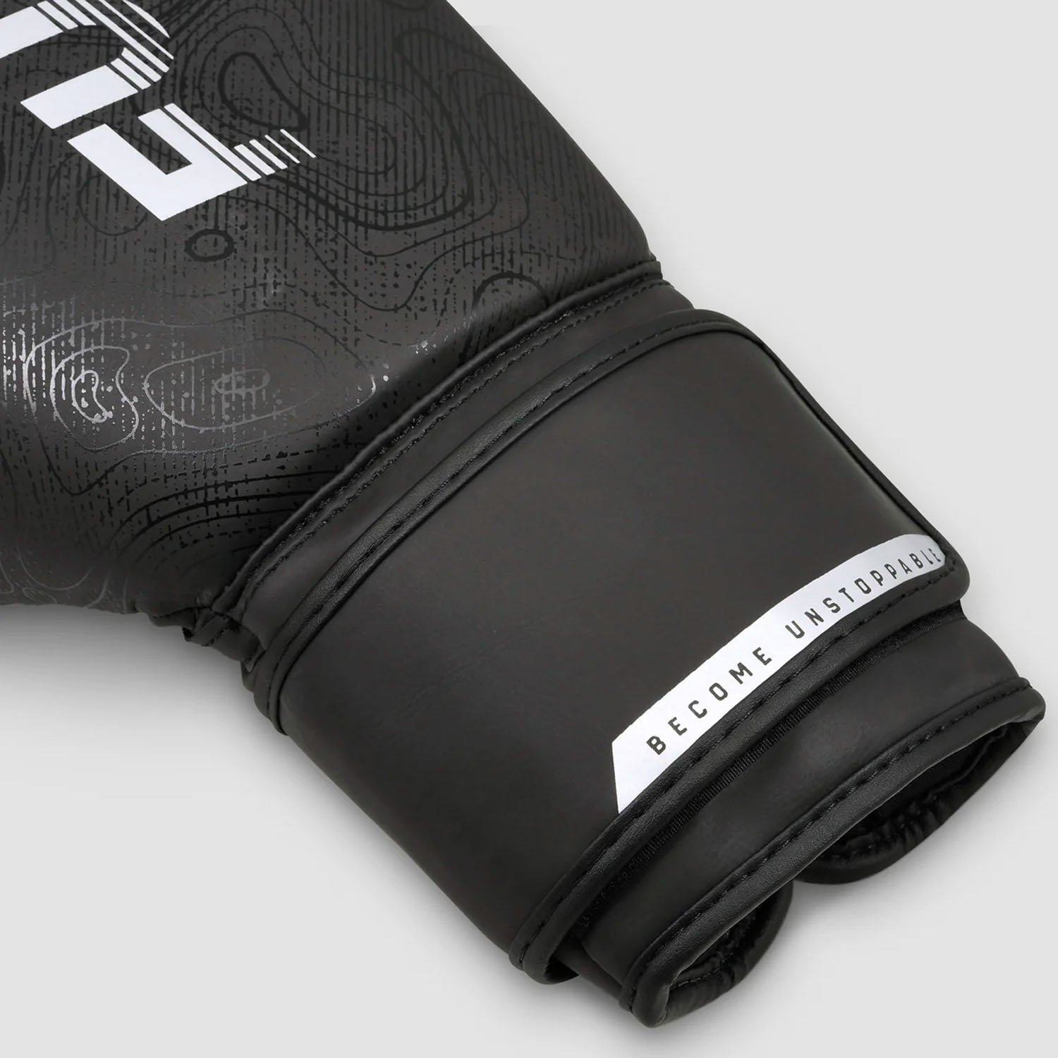 Fumetsu Boxing Gloves, Arc, black-silver, 12 Oz
