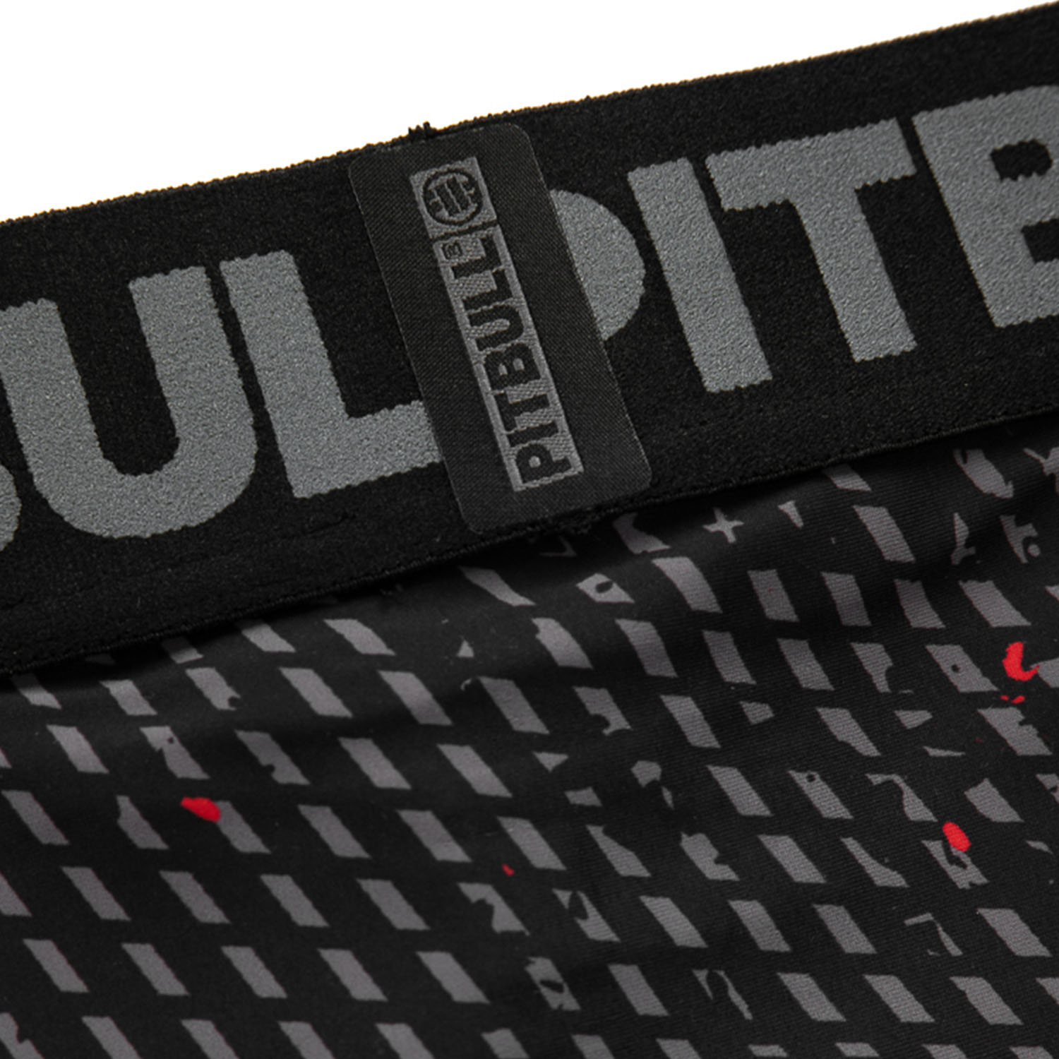 Pit Bull West Coast Compression Pants, Blood Dog 2, schwarz, S