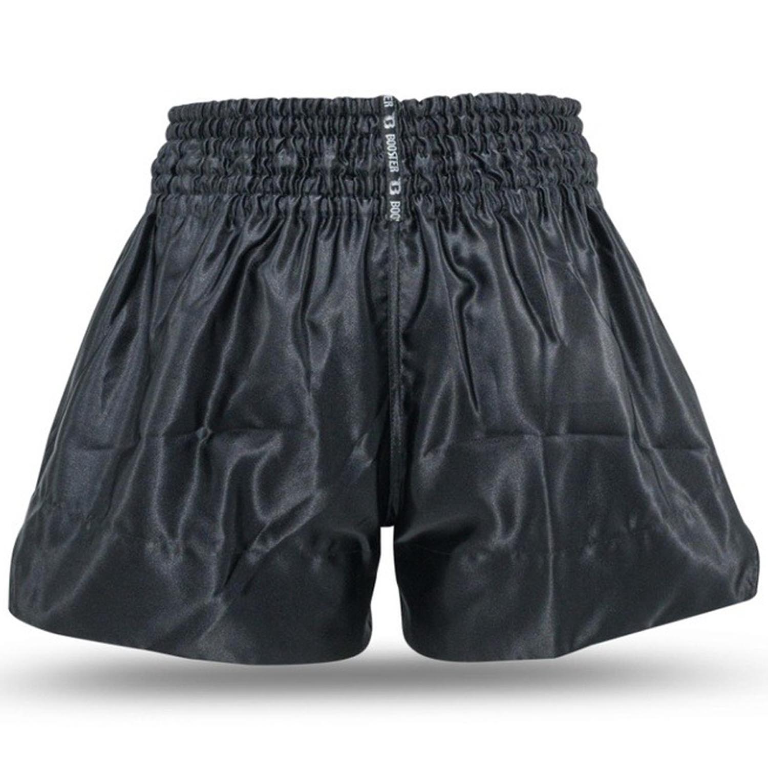 Booster Muay Thai Shorts, Core 2, black-red, XXL