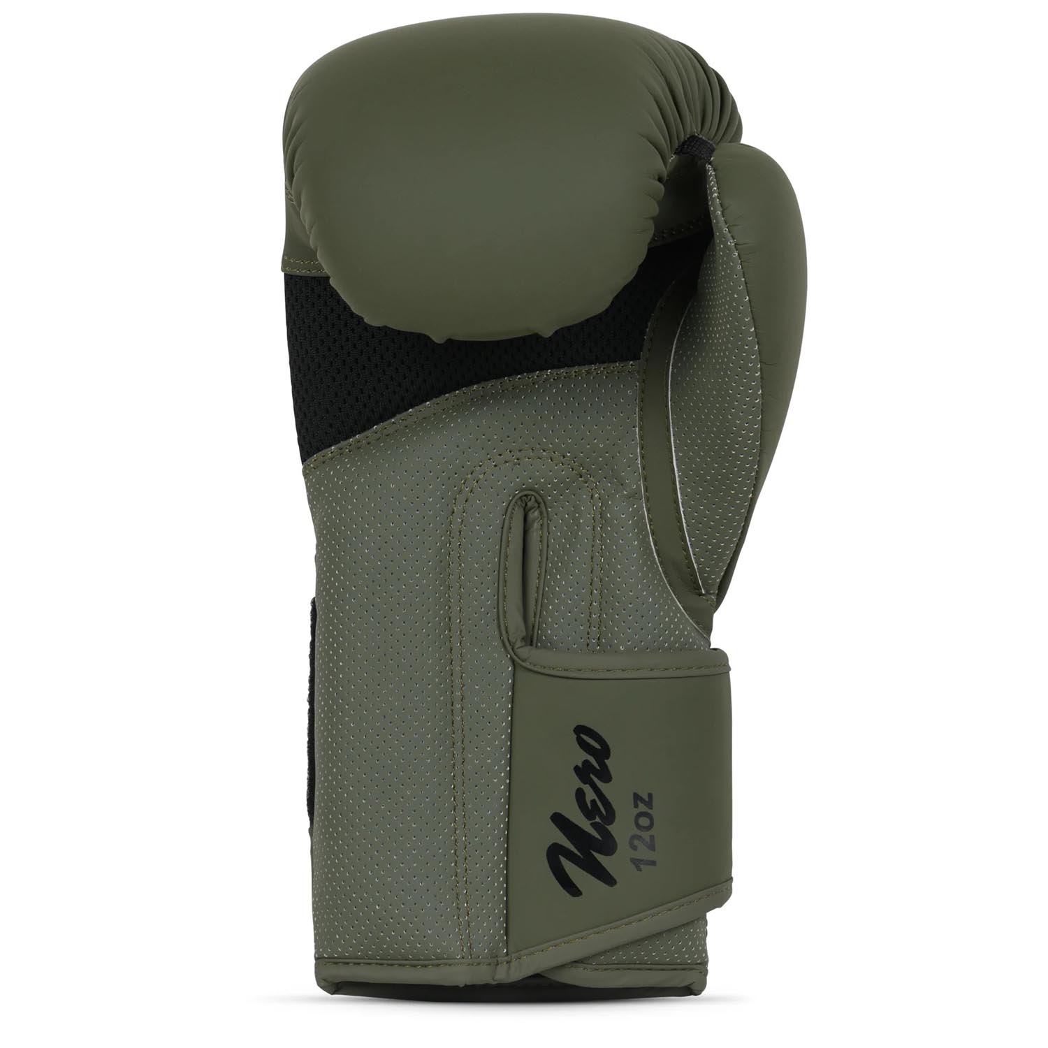 adidas Boxing Gloves, Black Label Nero, khaki, 16 Oz