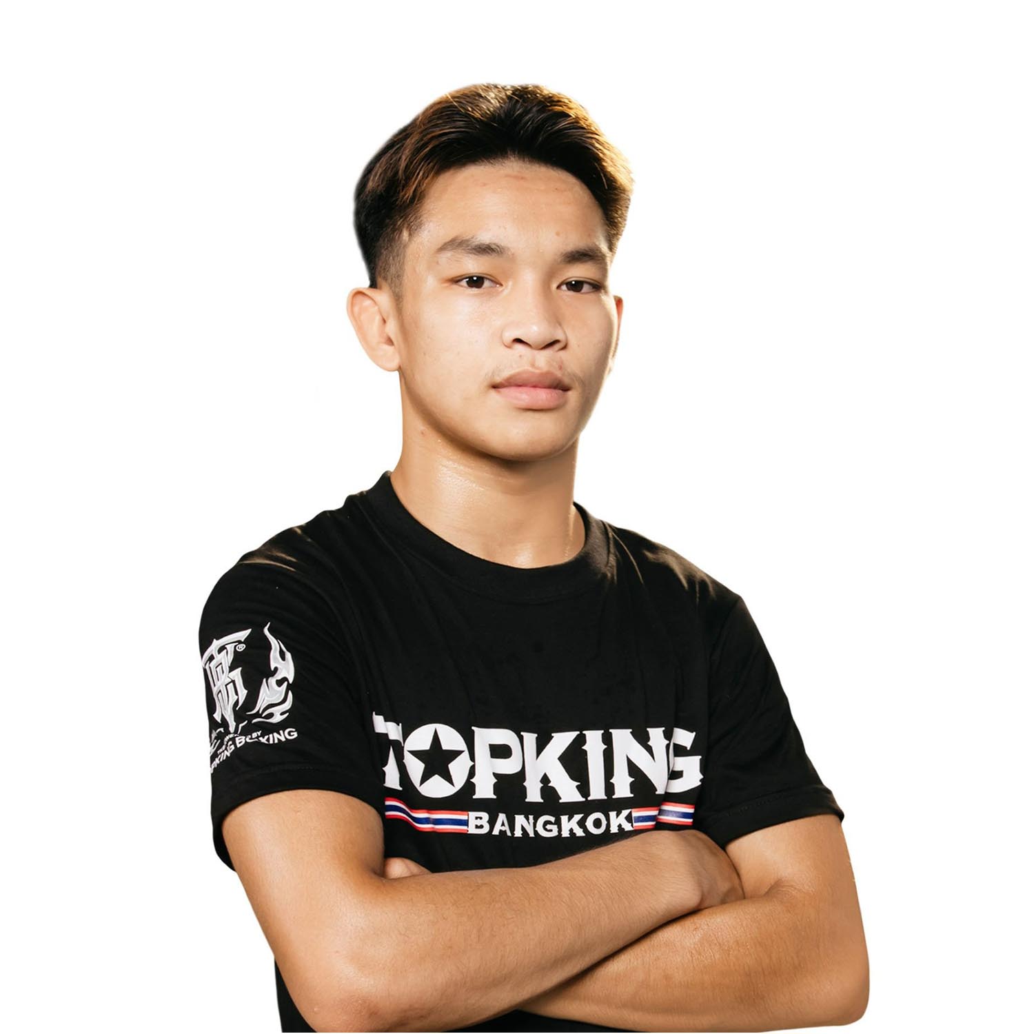 TOP KING BOXING T-Shirt, TKTSH-029, black, XXL