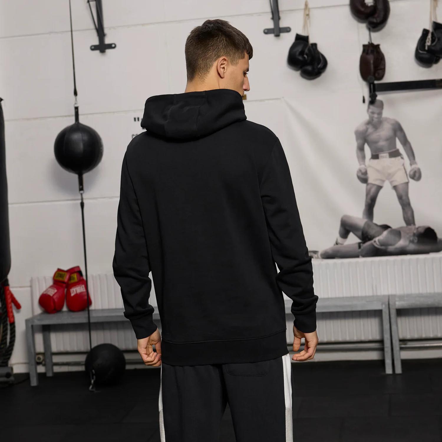 Everlast Hoody, Logo, black, XXL