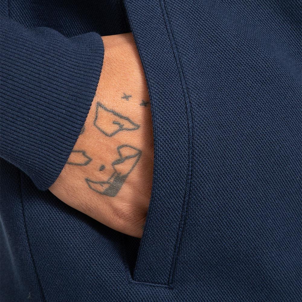 Pit Bull West Coast Zip Hoody, Pique, Small Logo, navy, XXL