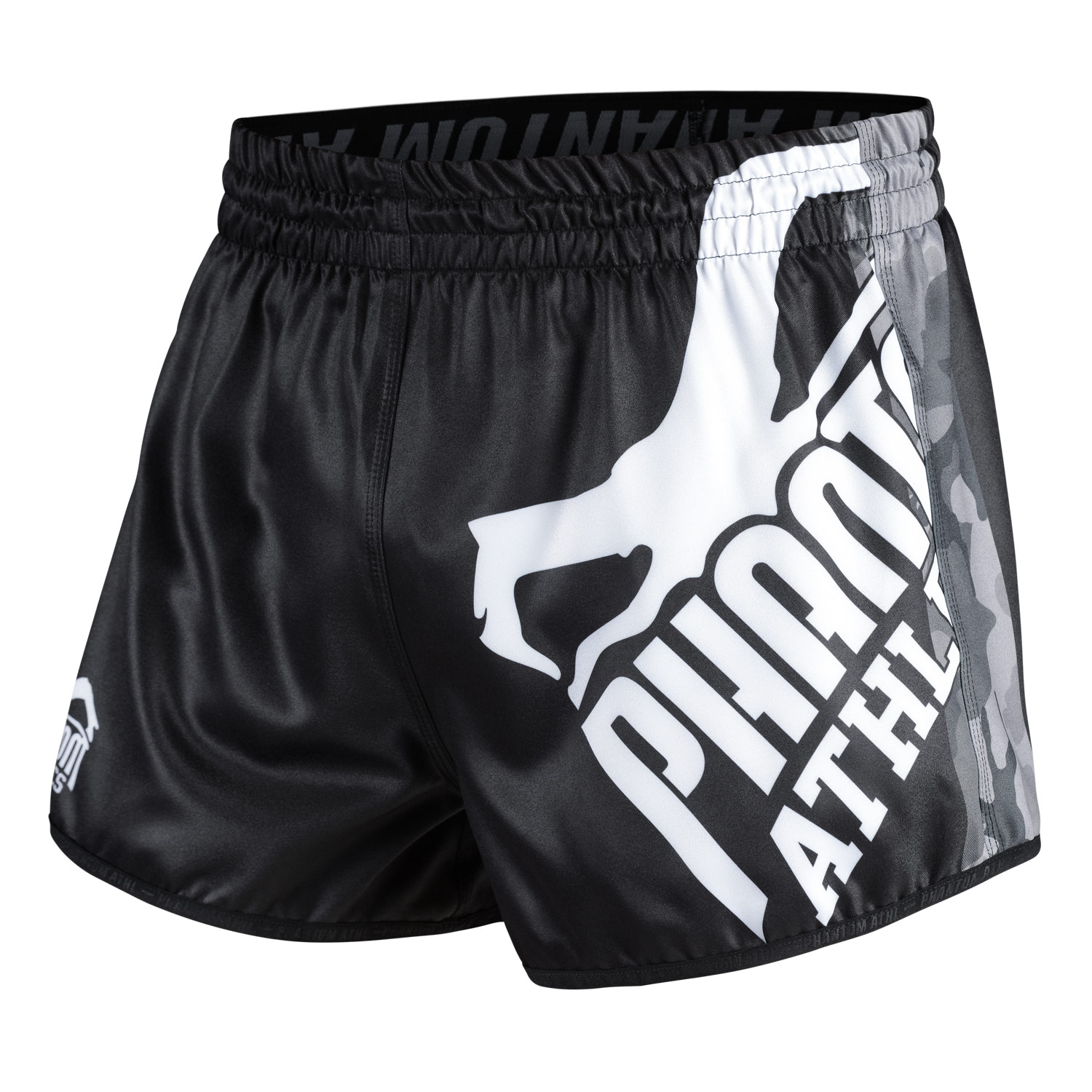 Phantom Athletics Muay Thai Shorts, Revolution, black, XL