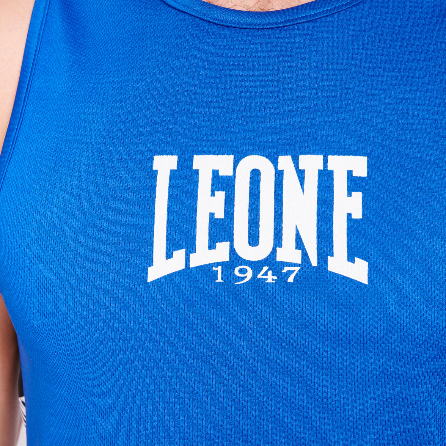LEONE Boxing Top, Singlet, Ambassador, AB218, blau, XL