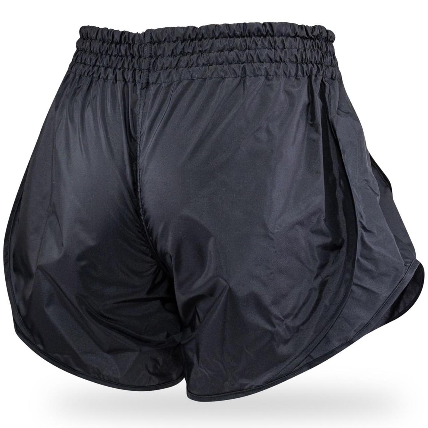 Booster Muay Thai Shorts Kids, Retro Hybrid, black, XS