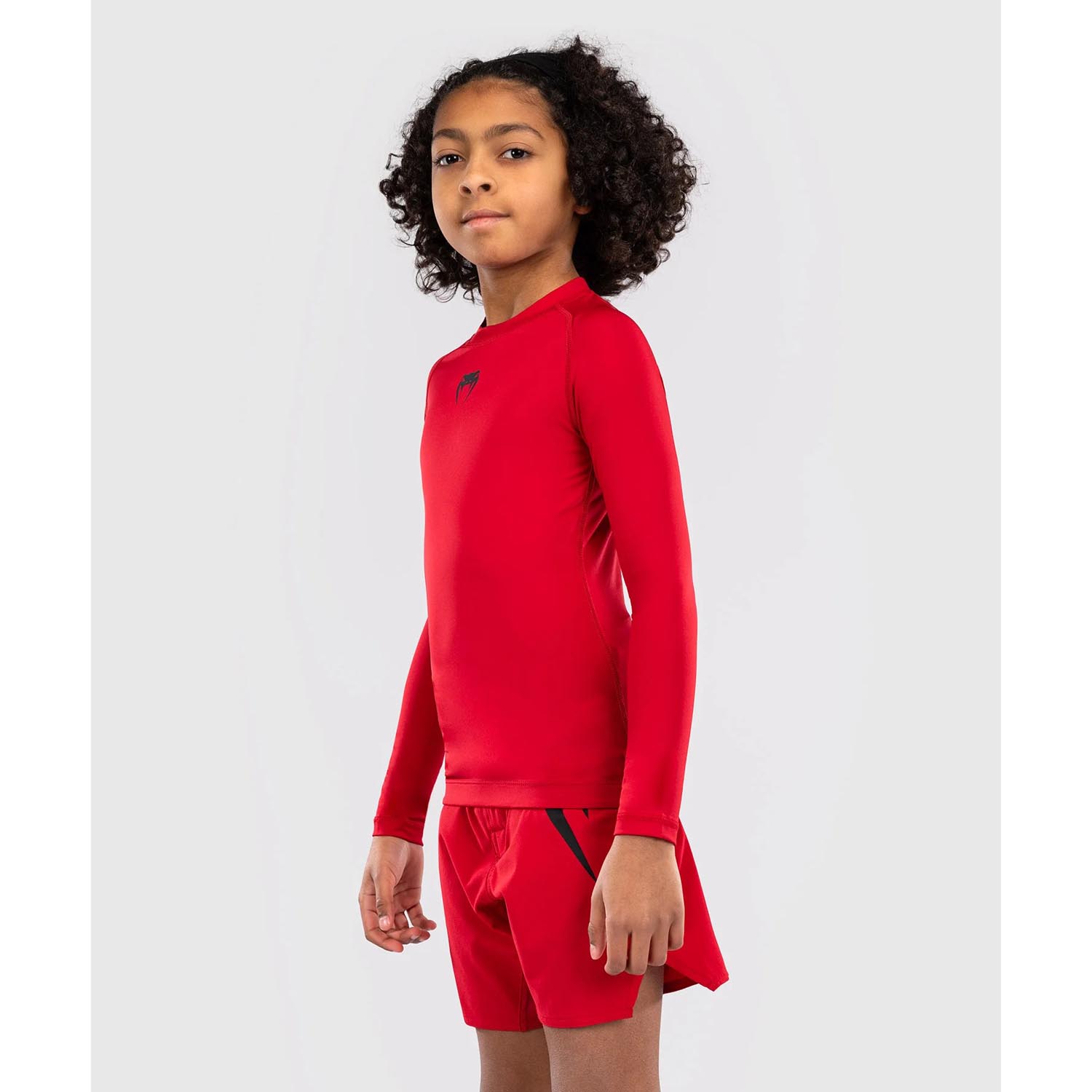 VENUM Rashguard, L/S, Kids, Contender, red, 14 J