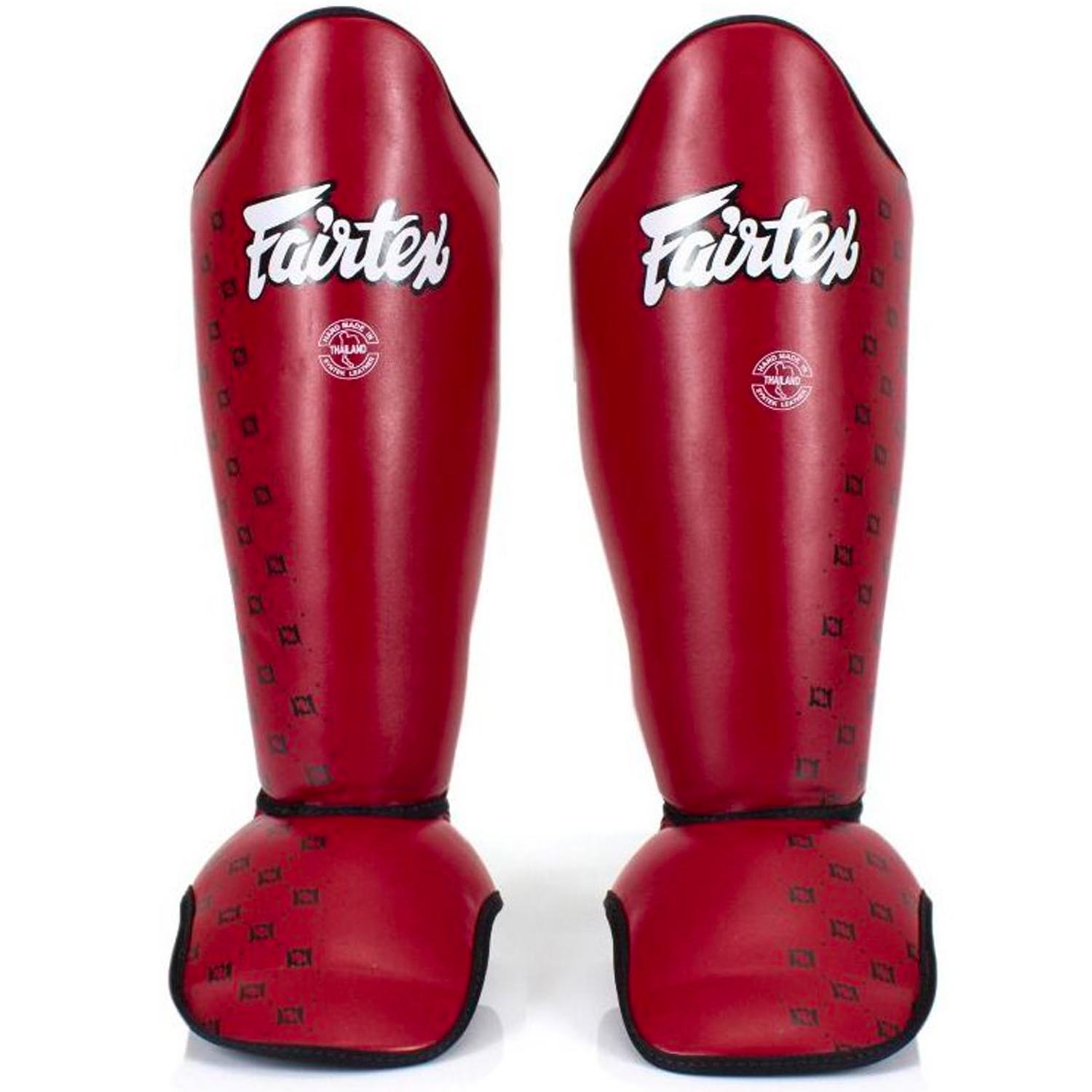 Fairtex Shin Guards, SP5, red, XL