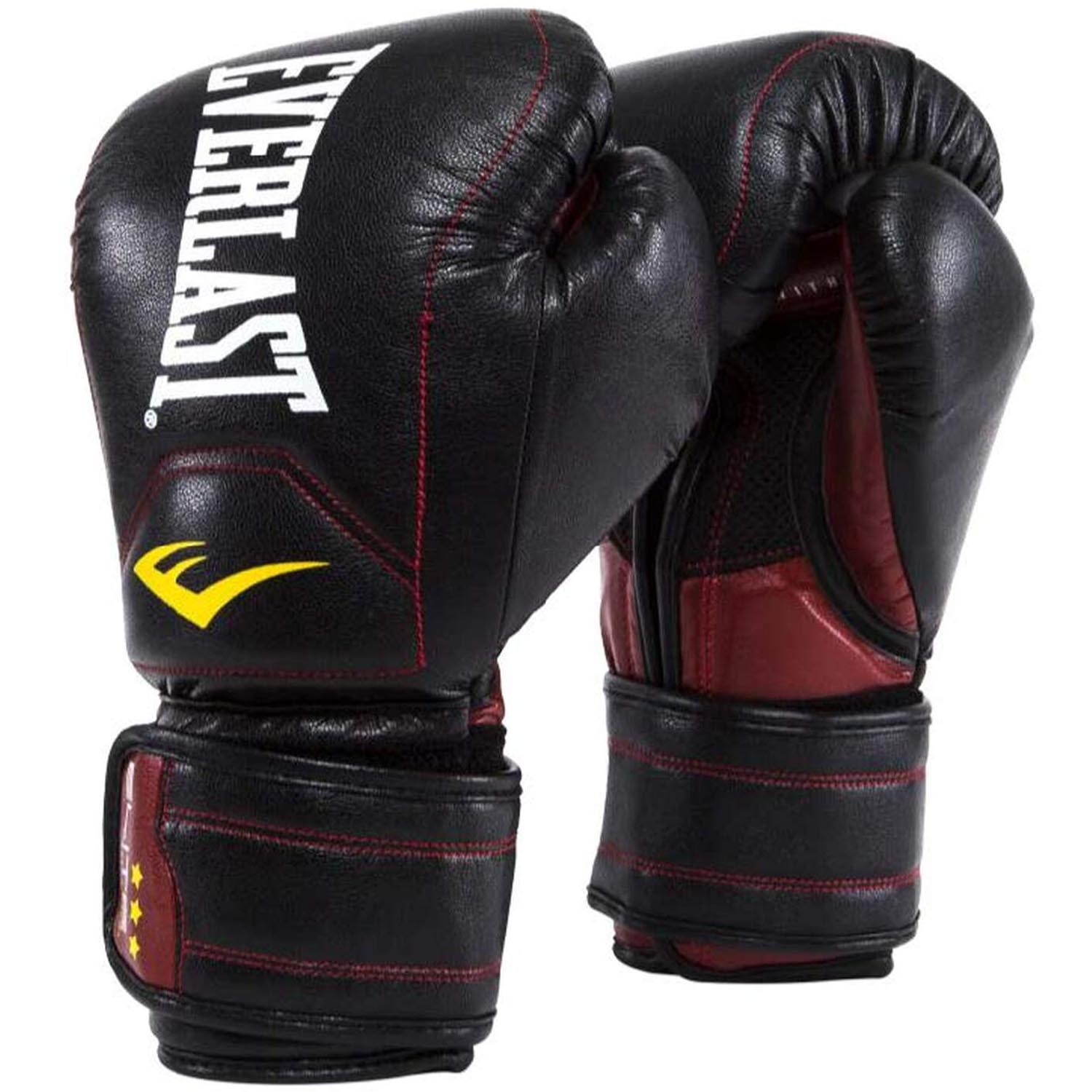 Everlast Boxing Gloves, Elite Muay Thai, black