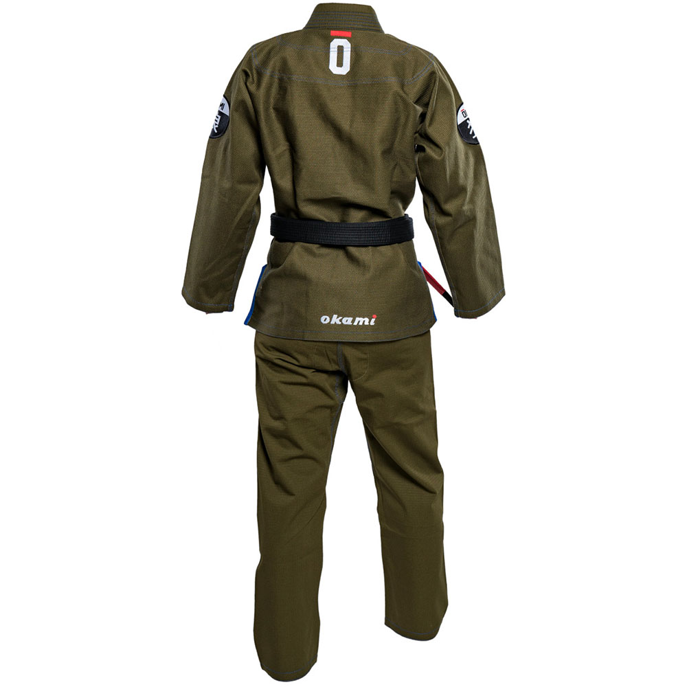 OKAMI BJJ GI, Damen, Competition Training 2, olive, F0