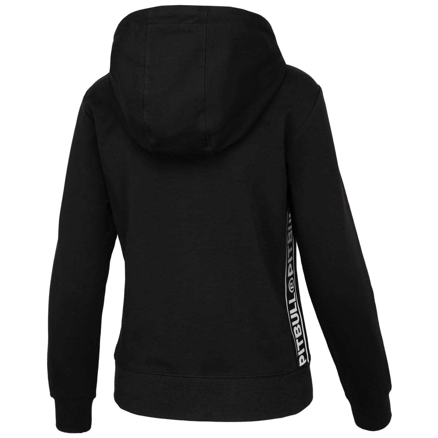 Pit Bull West Coast Zip Hoody, Damen, La Deta, schwarz, XS
