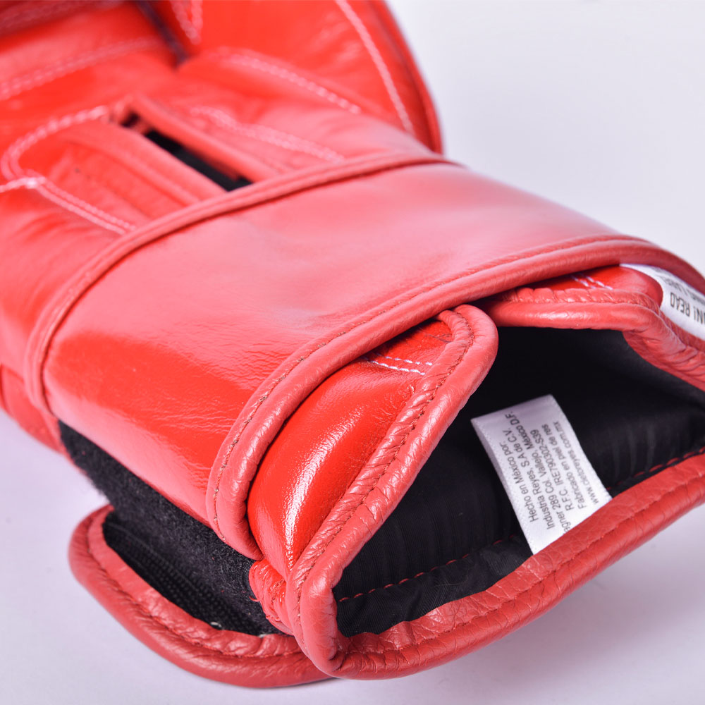 Cleto Reyes Boxhandschuhe, Klett Sparring, rot, 12 Oz