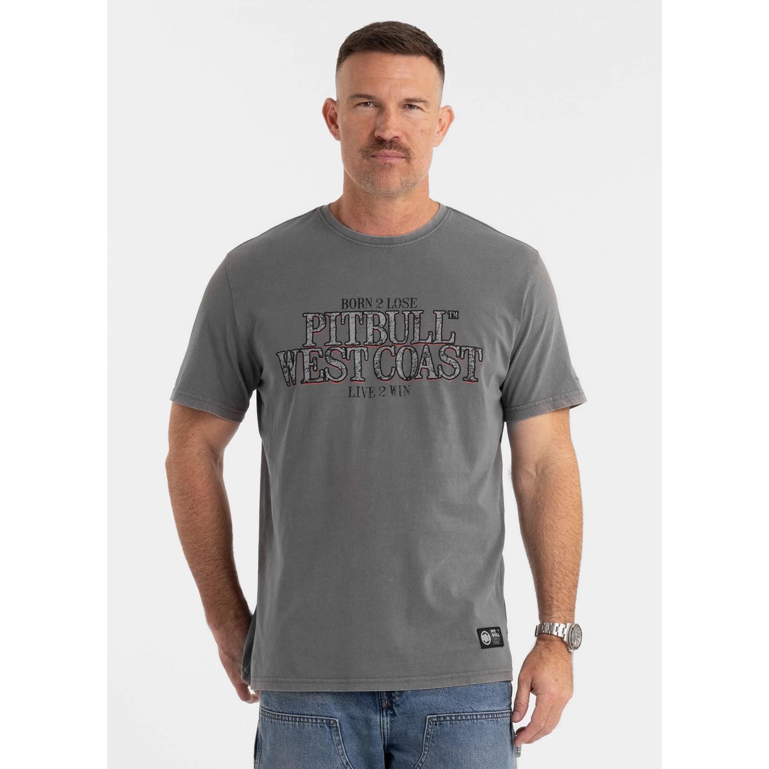 Pit Bull West Coast T-Shirt, Ace Of Spades 2, grey, XXXL