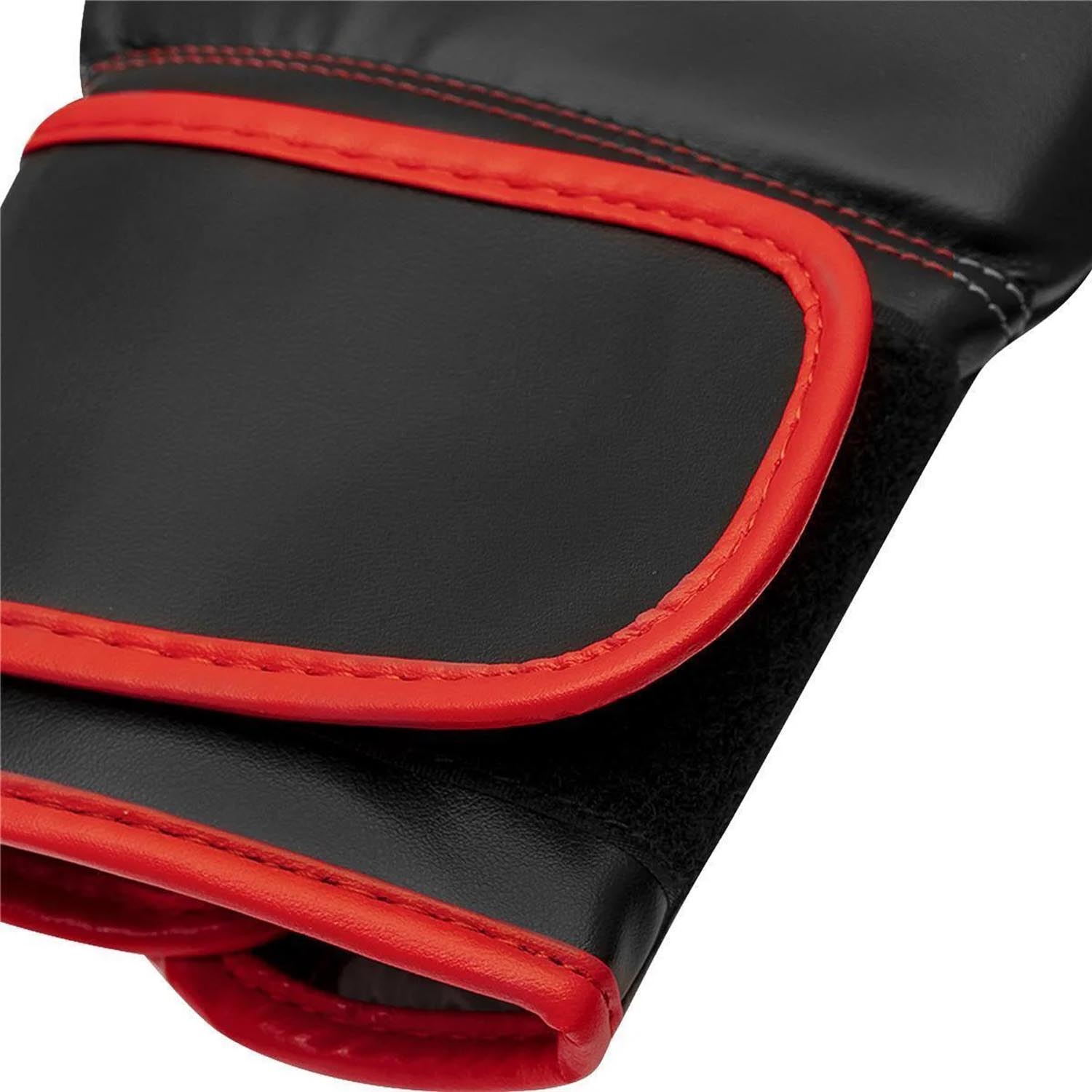 adidas Boxing Gloves, Hybrid, 80, black-red, 16 Oz