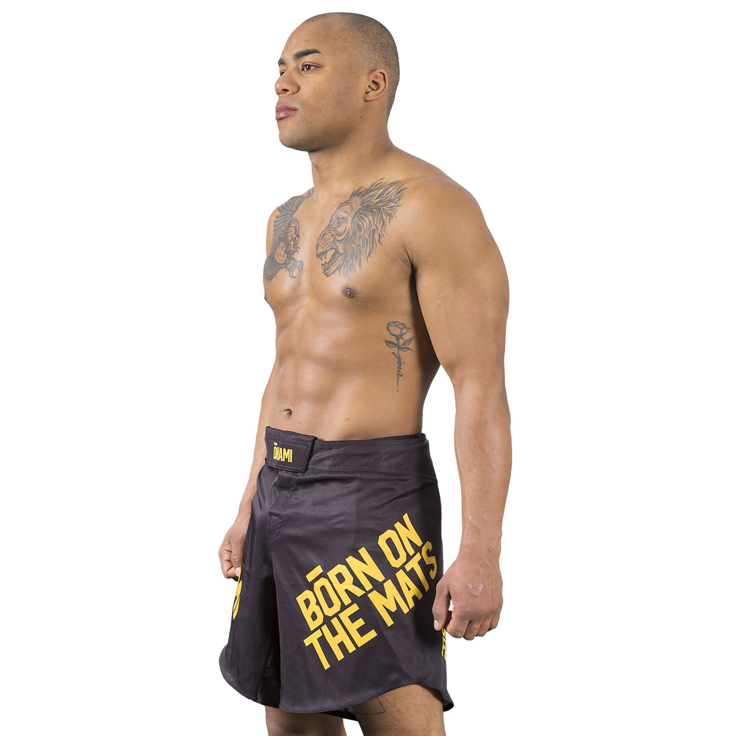 OKAMI MMA Fight Shorts, Motion, schwarz, XL