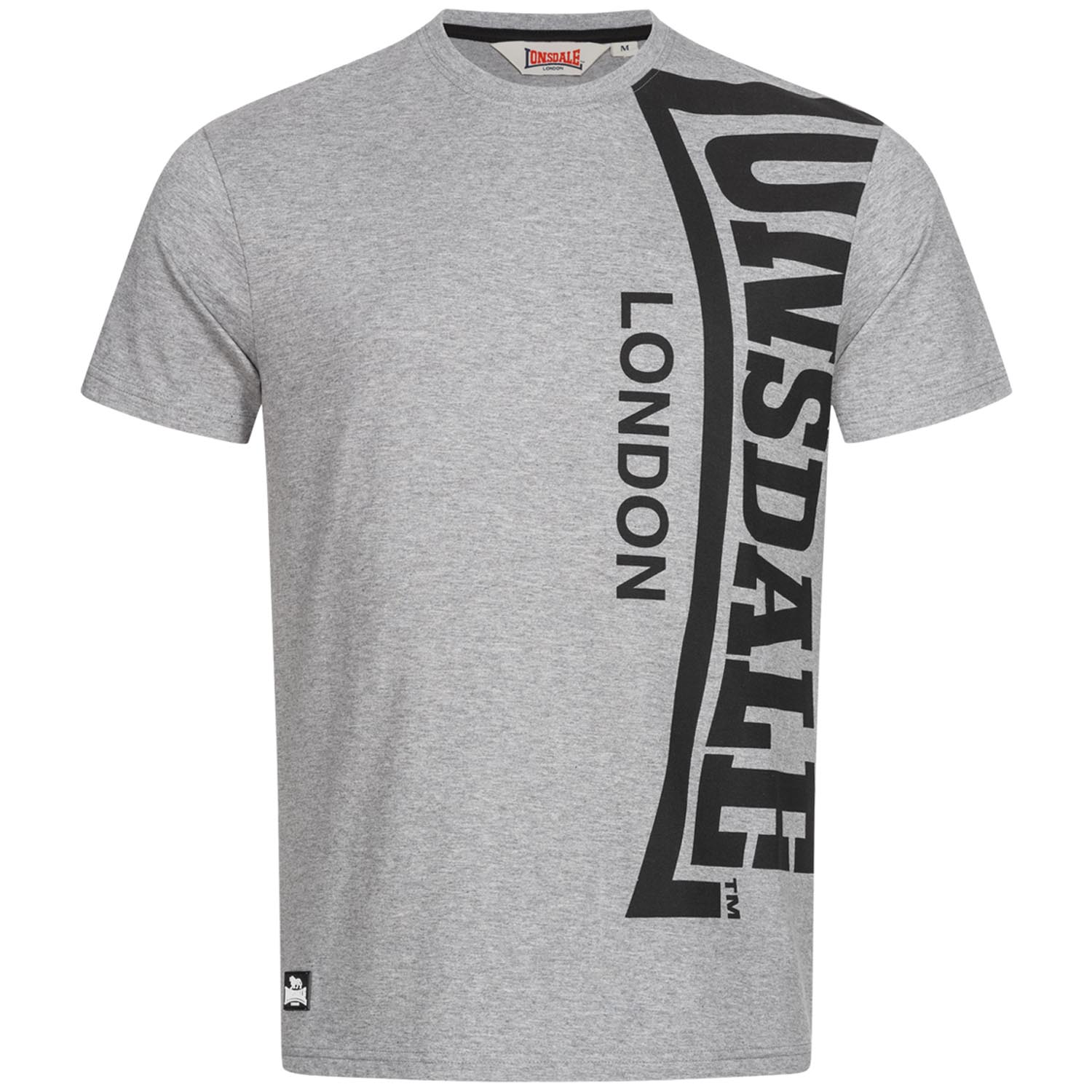 Lonsdale T-Shirt, Holyrood, grey XXXL