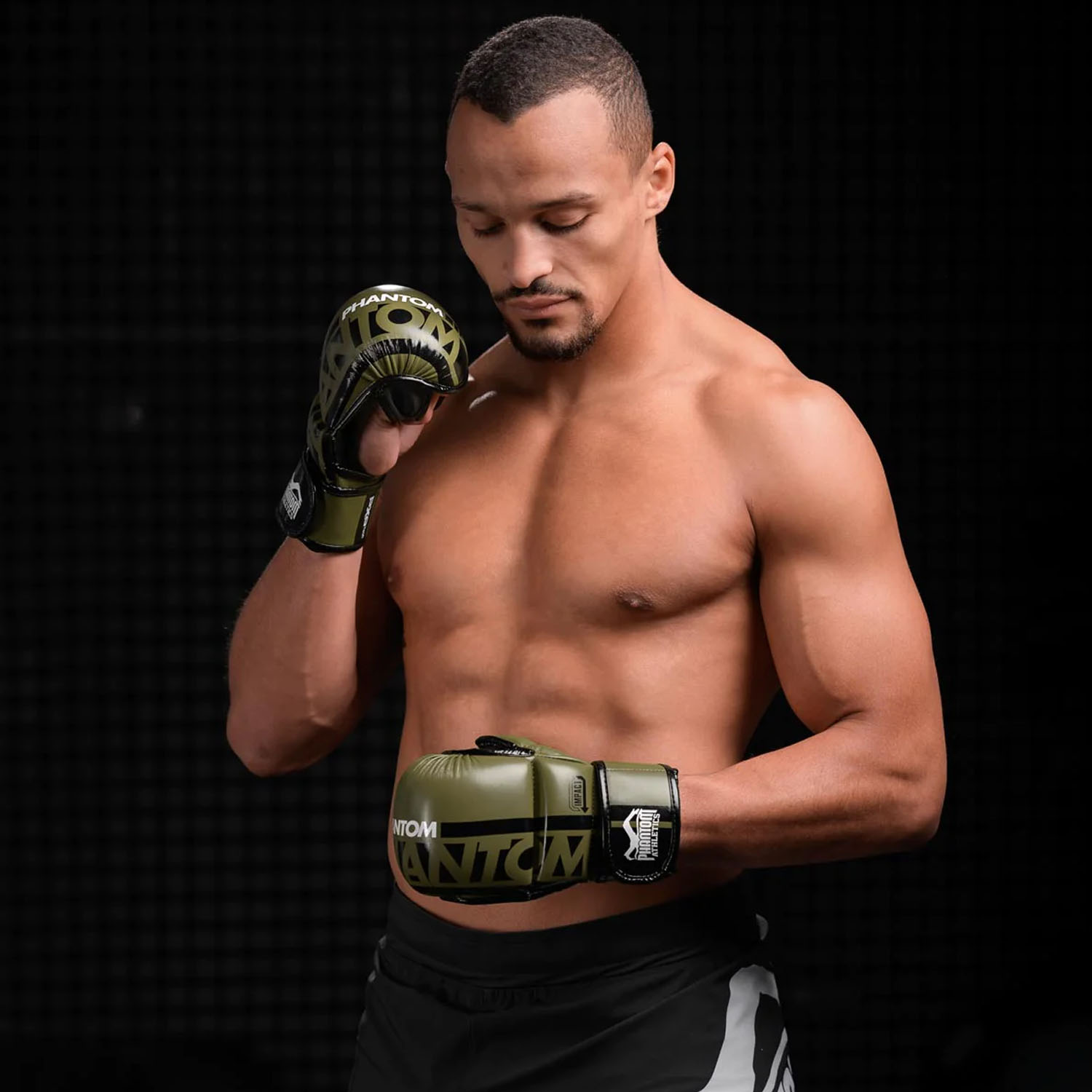 Phantom Athletics MMA Sparring Handschuhe, Apex, olive, L/XL
