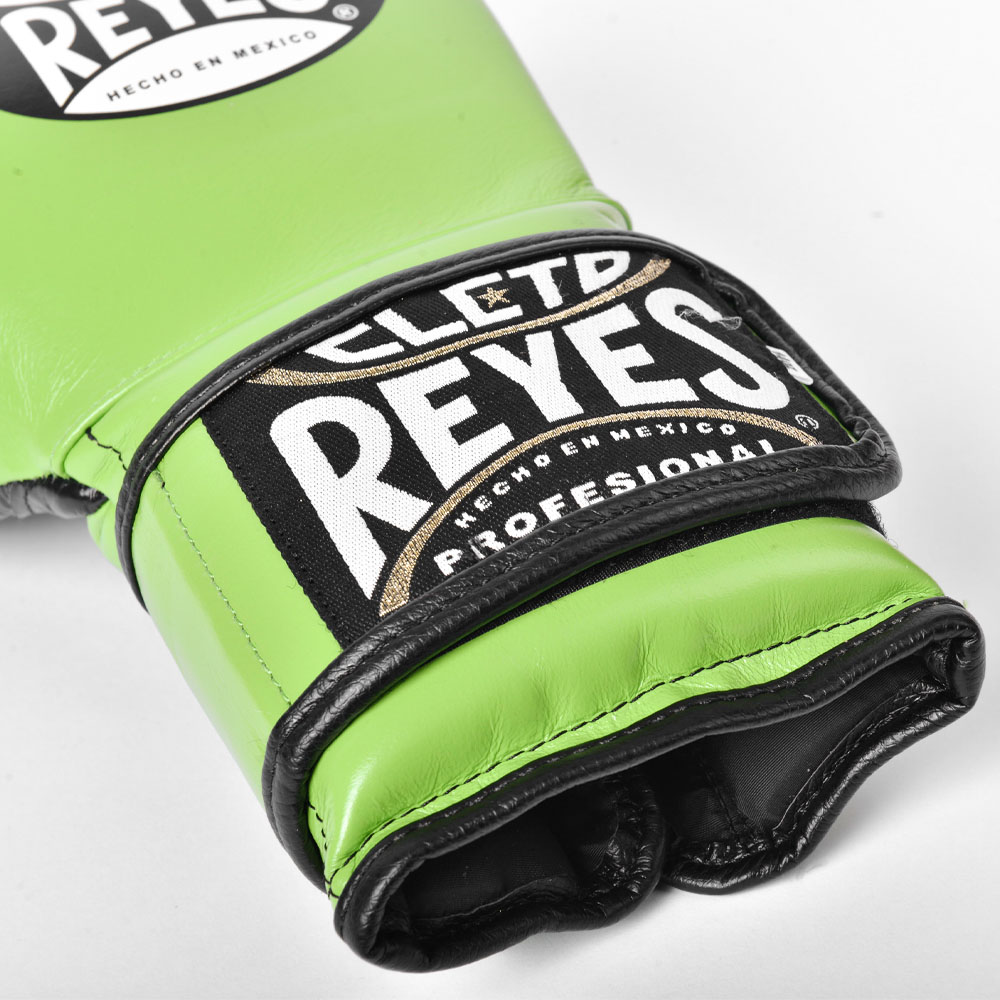 Cleto Reyes Boxing Gloves, Velcro Sparring, green, 14 Oz