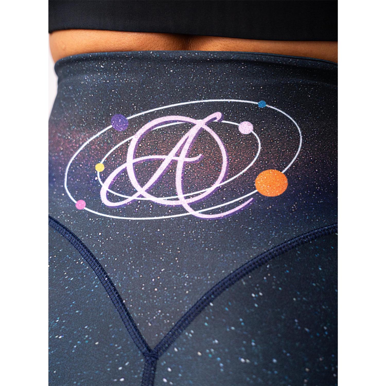 Anarchy Apparel Compression Leggings, Midnight Sky, XS
