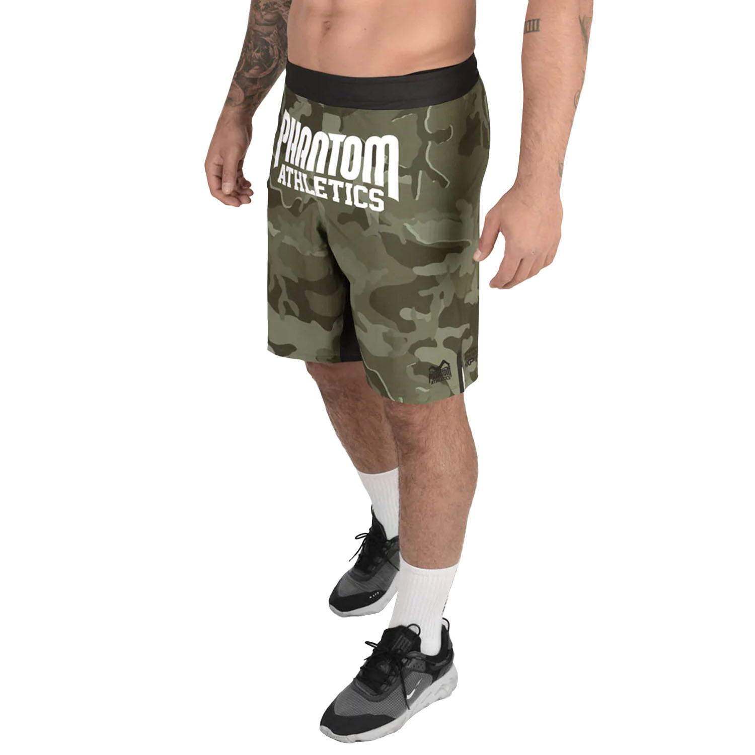 Phantom Athletics MMA Fight Shorts, Flex, Woodland, M