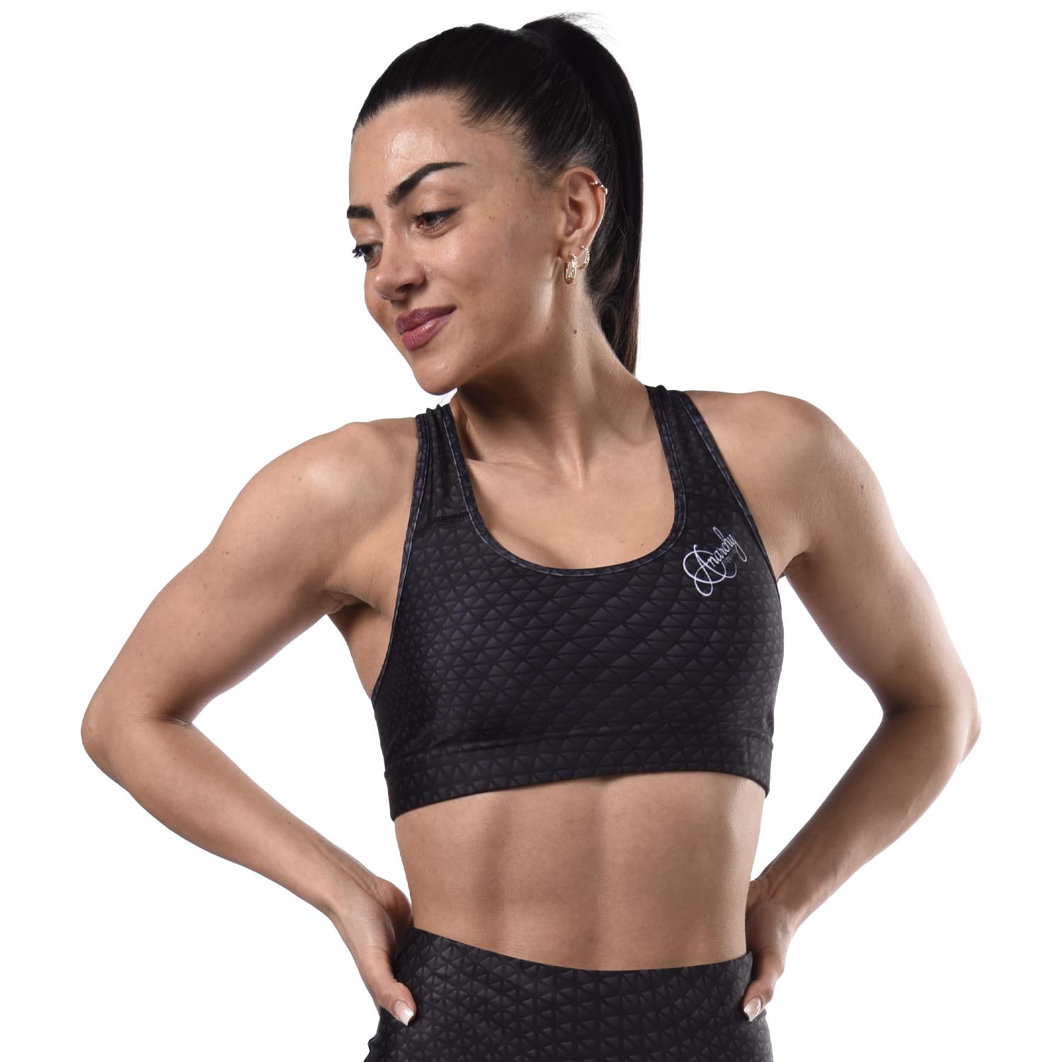 Anarchy Apparel Sports Bra, Trinity, XS
